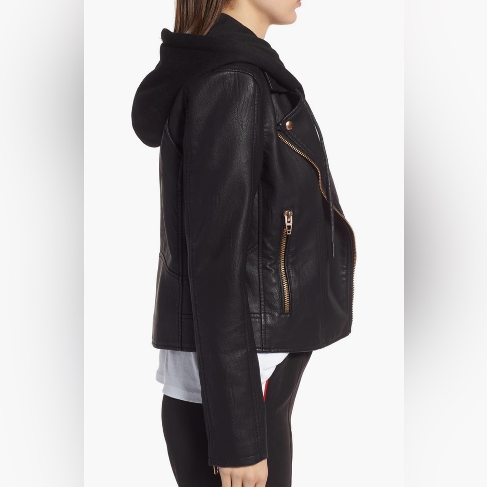 Blank NYC Meant to Be Moto Jacket (Like-New; Black/Gold; XL) - Picture 16 of 16
